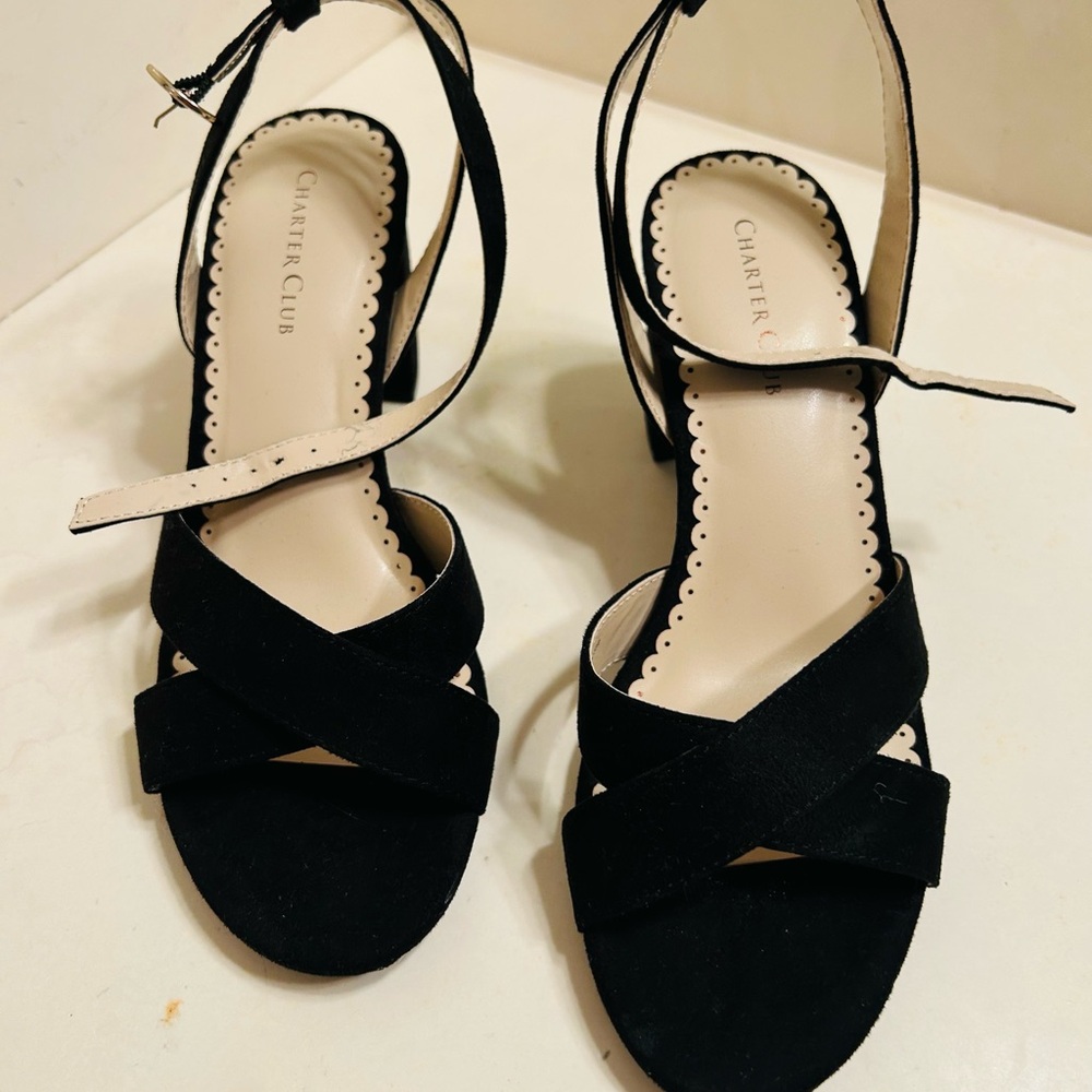 Charter Club Black Women's Sandals